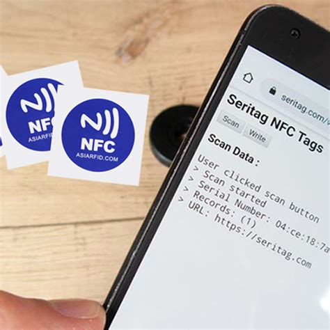 nfc tags for contacts